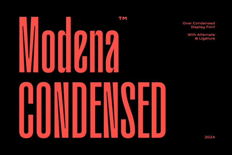 Modena Condensed - Image 1