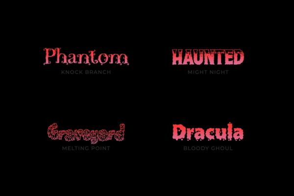 Halloween Font Bundles - Image 55