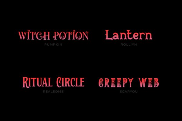 Halloween Font Bundles - Image 51